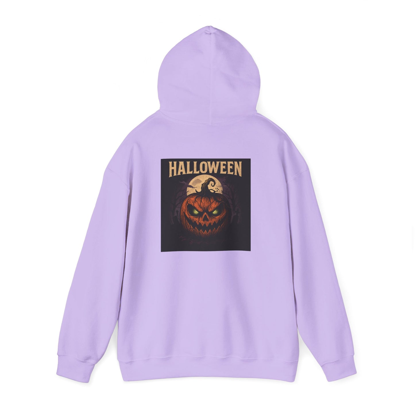 Halloween Jack-O'-Lantern Hoodie — Vintage Scary Pumpkin Pullover