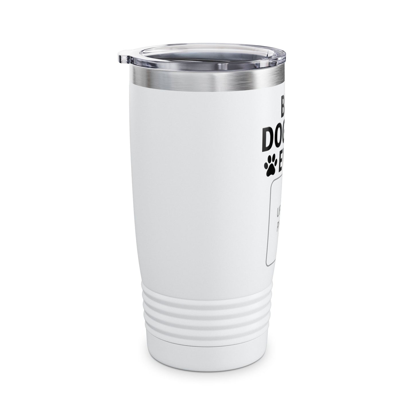 Best Dog Dad Ever Ringneck Tumbler, 20oz | Personalized Gift for Pet Lovers, Travel Mug for Dads, Dog Owner Accessories, Gifts for [...] - Toddcraft