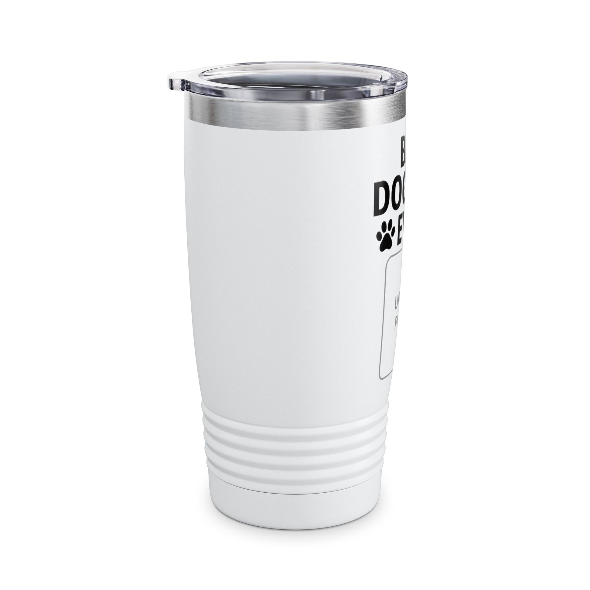 Best Dog Dad Ever Ringneck Tumbler, 20oz | Personalized Gift for Pet Lovers, Travel Mug for Dads, Dog Owner Accessories, Gifts for [...] - Toddcraft