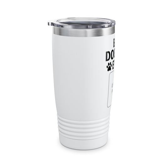 Best Dog Dad Ever Ringneck Tumbler, 20oz | Personalized Gift for Pet Lovers, Travel Mug for Dads, Dog Owner Accessories, Gifts for [...] - Toddcraft