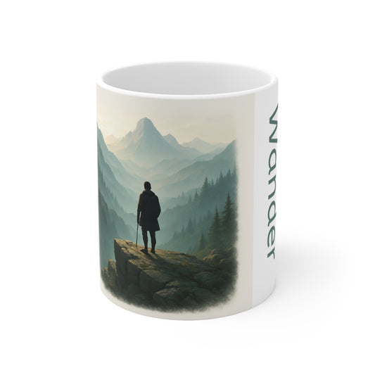 Wanderlust Coffee Mug, Adventure Mug, Nature Lover Gift, Hiking Mug, Travel Enthusiast Cup - Toddcraft