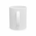 Paw-some Nap Ceramic Mug with glossy finish, perfect for cat lovers; microwave and dishwasher safe.