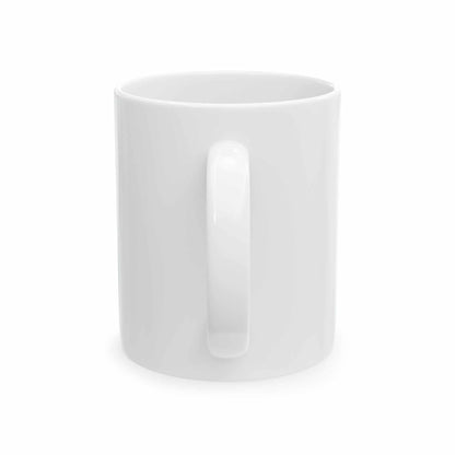 Paw-some Nap Ceramic Mug with glossy finish, perfect for cat lovers; microwave and dishwasher safe.