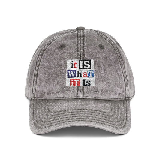 Vintage Embroidered Cap - Casual Style Hat
