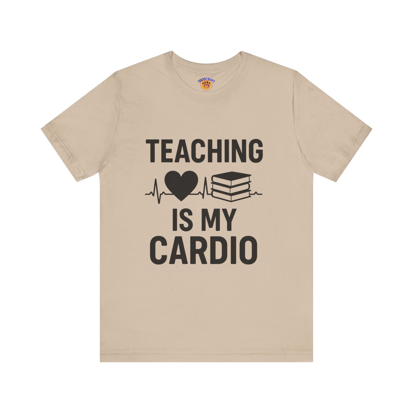 Teaching Heartbeat T-Shirt | Perfect Gift for Teachers | Fun Classroom Wear | Teacher Appreciation Day | Back to School - Toddcraft