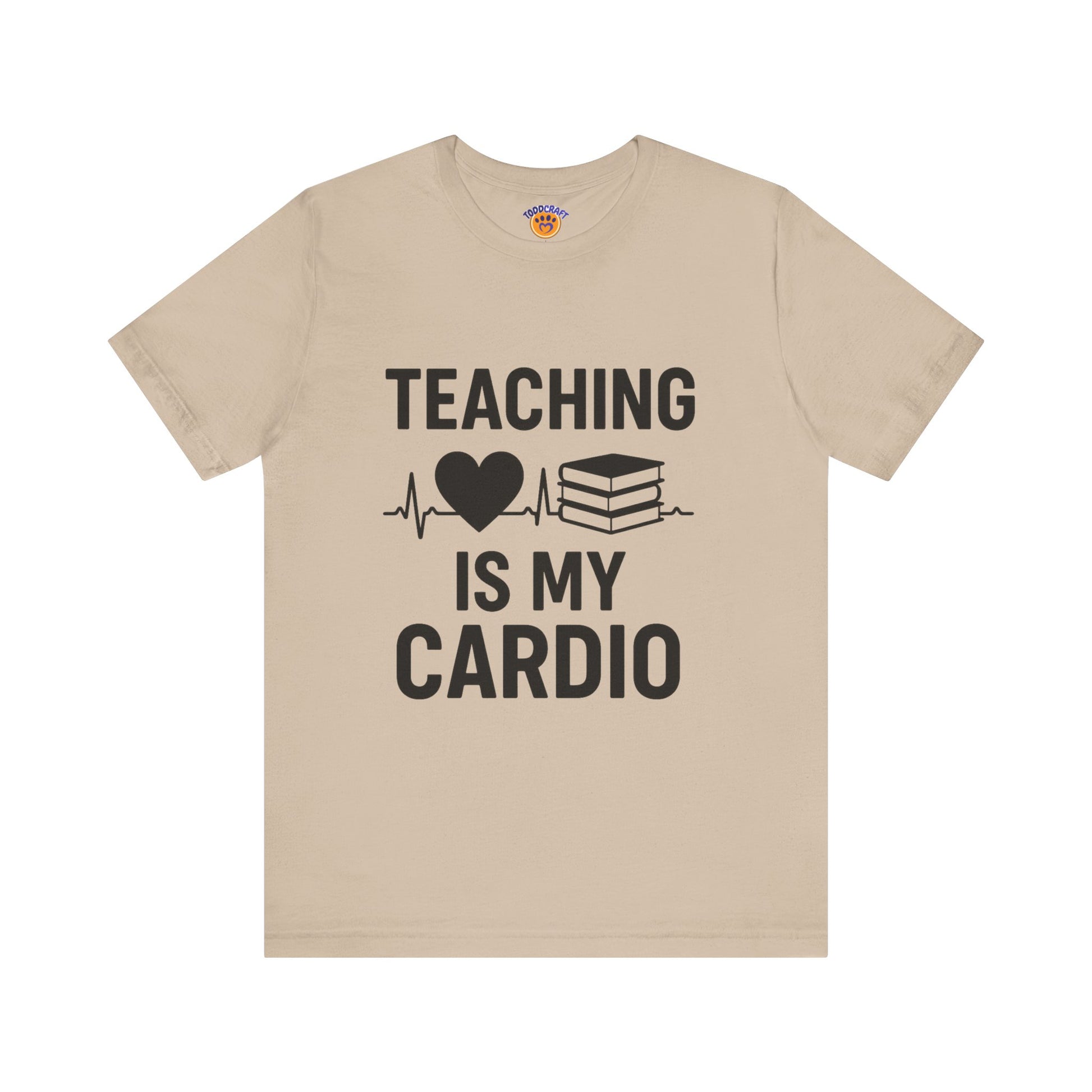 Teaching Heartbeat T-Shirt | Perfect Gift for Teachers | Fun Classroom Wear | Teacher Appreciation Day | Back to School - Toddcraft