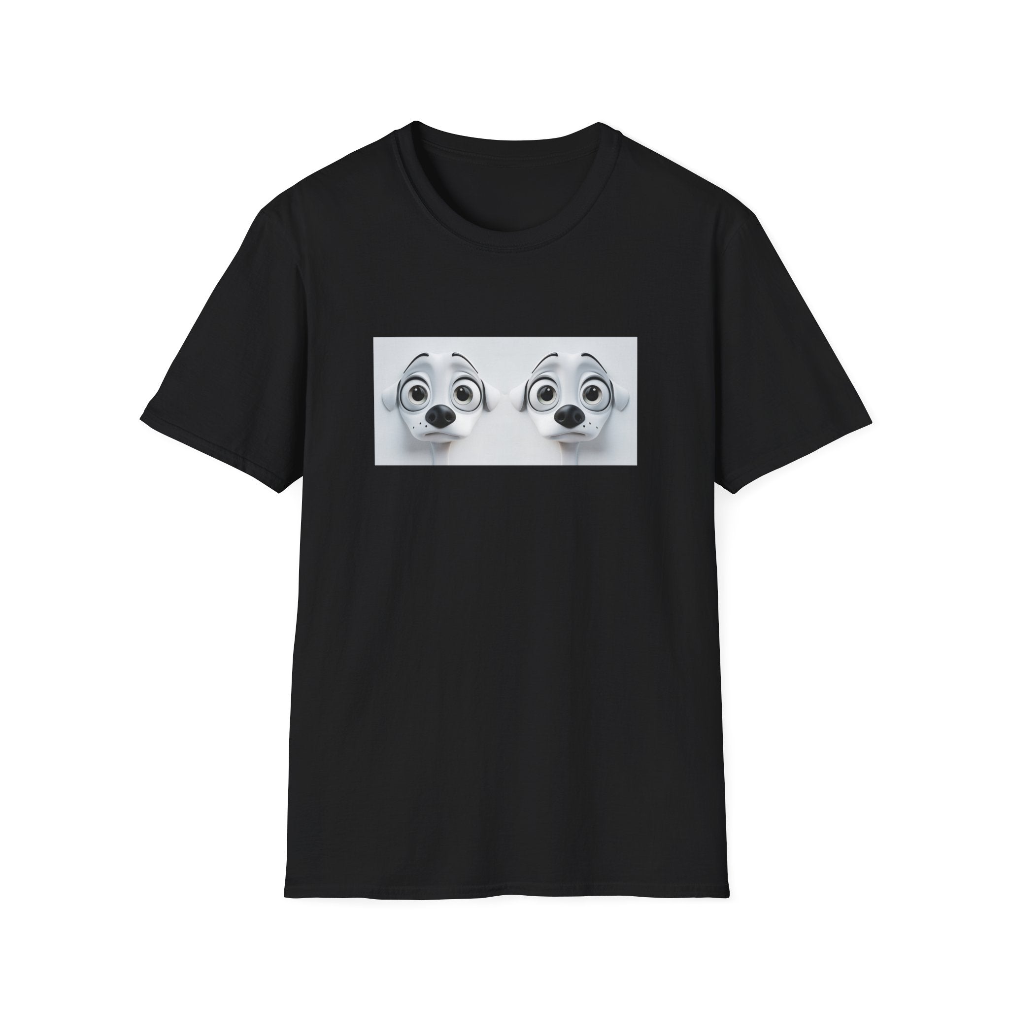 Sarcastic Dog Face 3D Tee