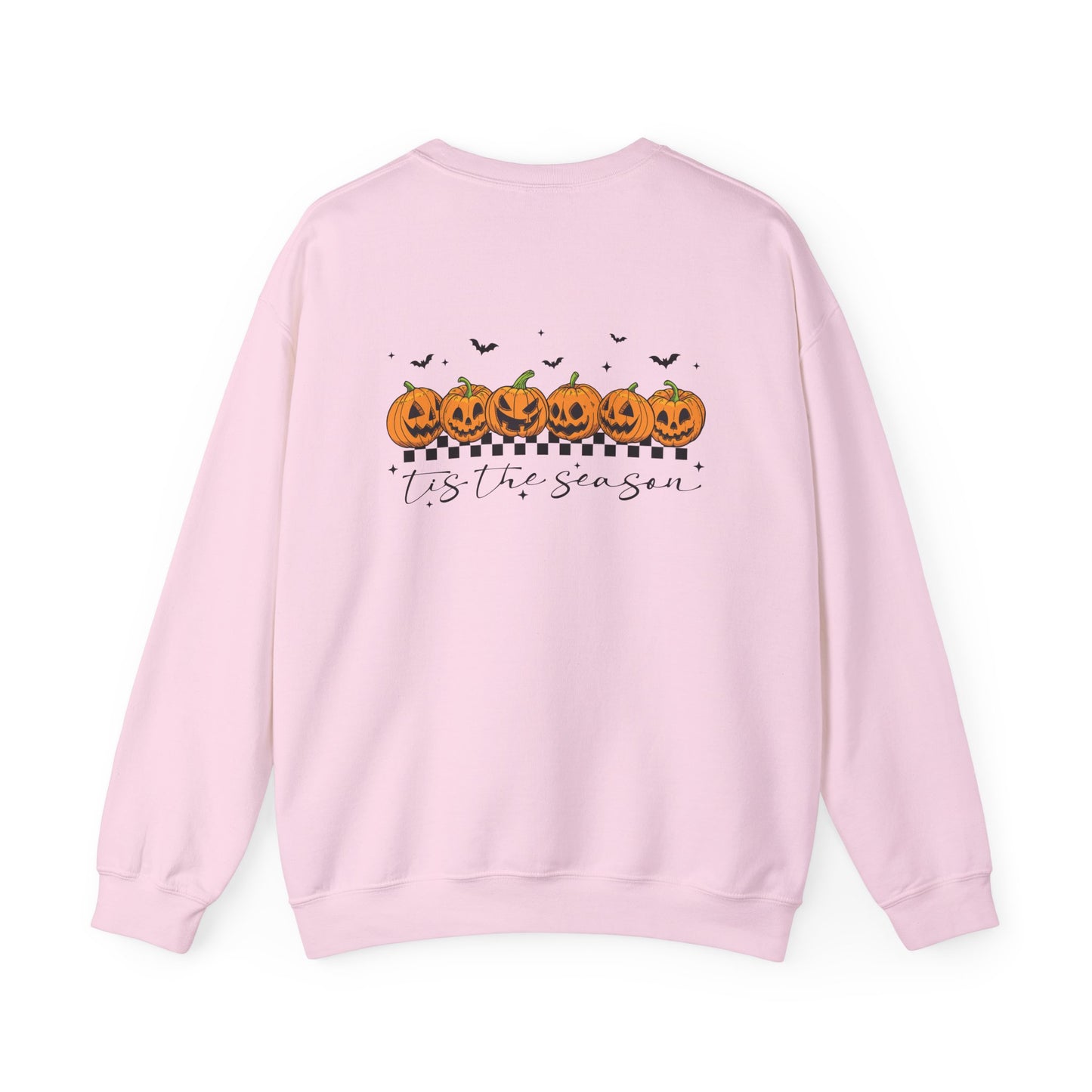 Halloween Pumpkin Crewneck Sweatshirt, Cozy Fall Sweatshirt, Unisex Halloween Apparel, Pumpkin Lover Gift, Spooky Season Clothing - Toddcraft
