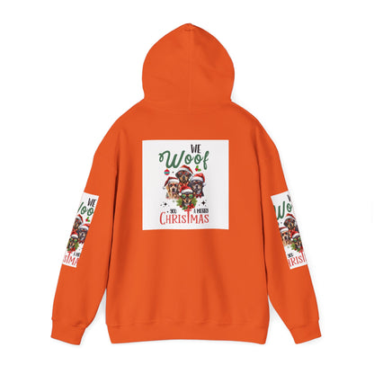 Christmas Dog Lovers Hoodie, Holiday Sweatshirt, Cute Pet Gift, Cozy Winter Apparel, Funny Xmas Sweatshirt, Warm Dog Mom Gift