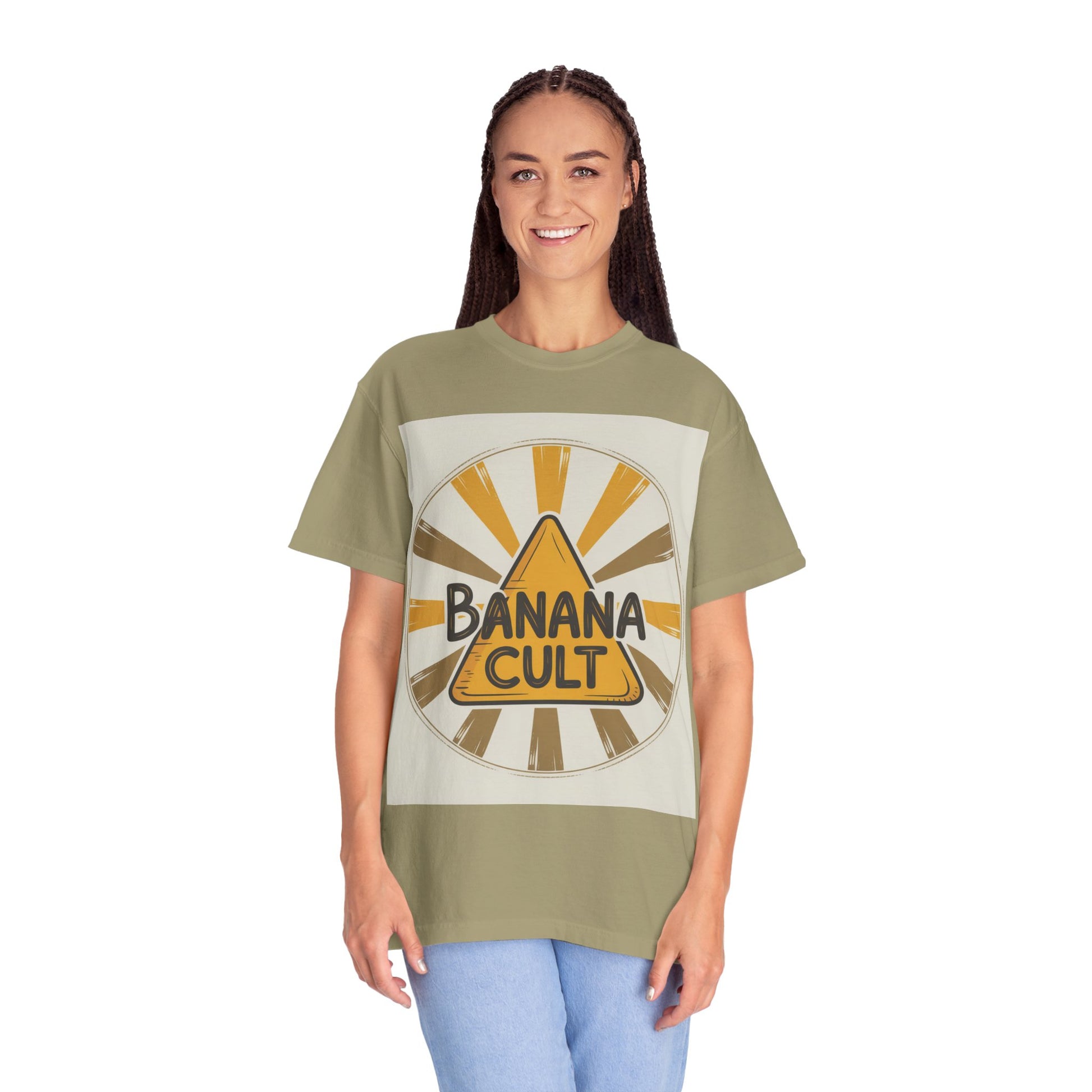 Banana Cult Unisex Garment-Dyed T-Shirt | Trendy Graphic Tee for Banana Lovers, Fun Gift, Casual Wear, Summer Fashion, Unique Style - Toddcraft
