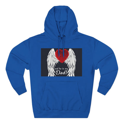 Heartfelt Dad Memorial Hoodie, Comfort Wear, Grief Support, Dad Tribute, Gift for Father's Day, Sympathy Gift