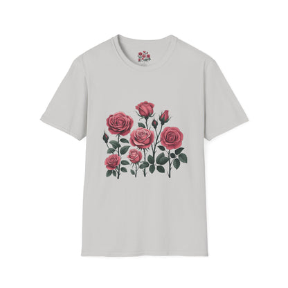 Floral & Sparkle Unisex Softstyle T-Shirt - Perfect for Gifts, Birthdays, Mother's Day, Casual Wear, and Celebrations
