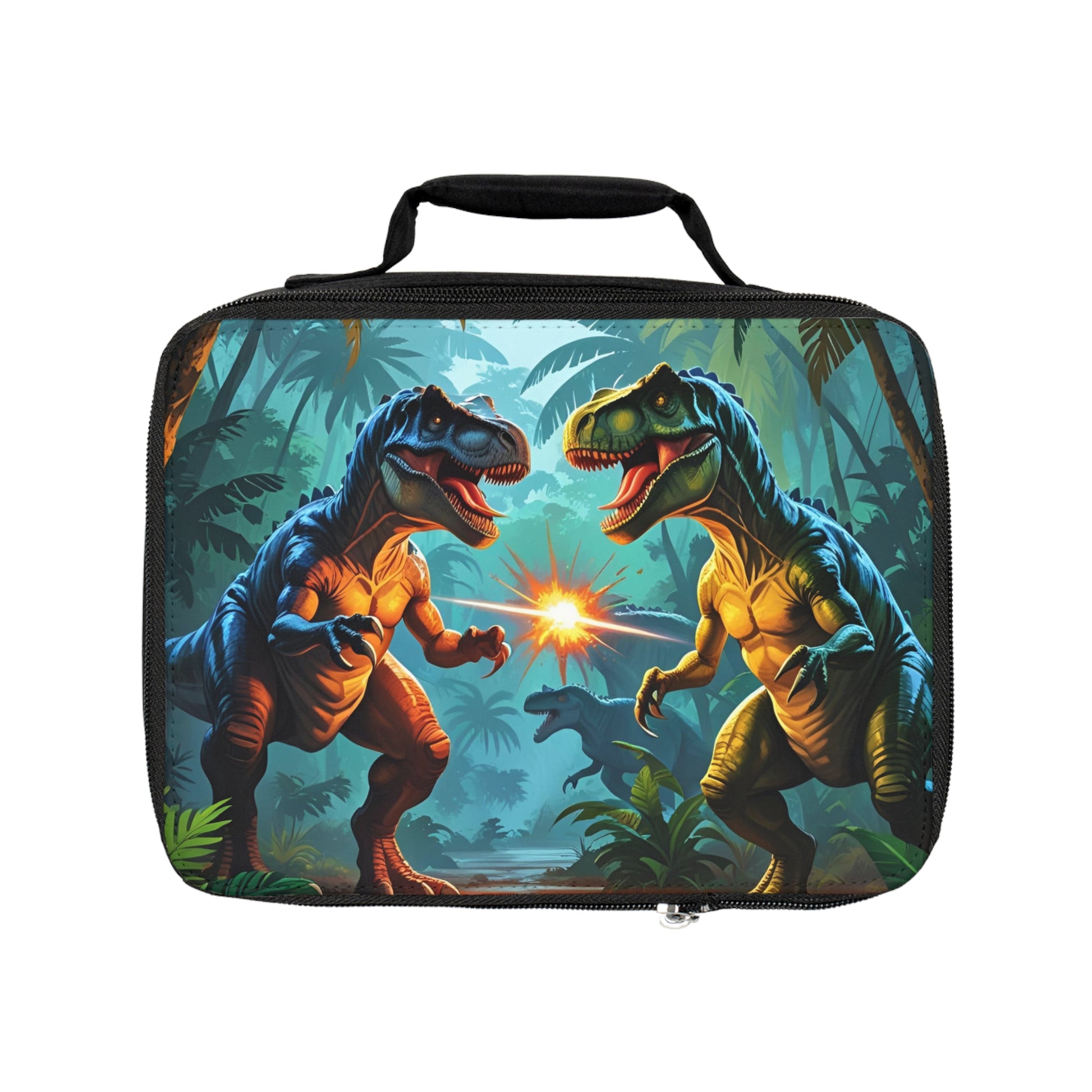 Dinosaur Lunch Bag | Kids Lunchbox, Jurassic Theme, Reusable Tote, Perfect for School, Picnic, Fun Outdoor Adventures, Dino Lover Gift - Toddcraft