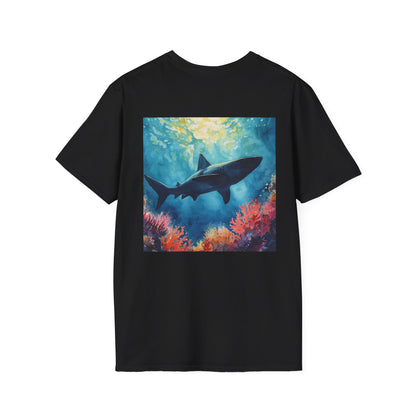 Shark Underwater Art T-Shirt