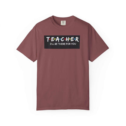 Unisex garment-dyed t-shirt in soft-washed cotton, relaxed fit.