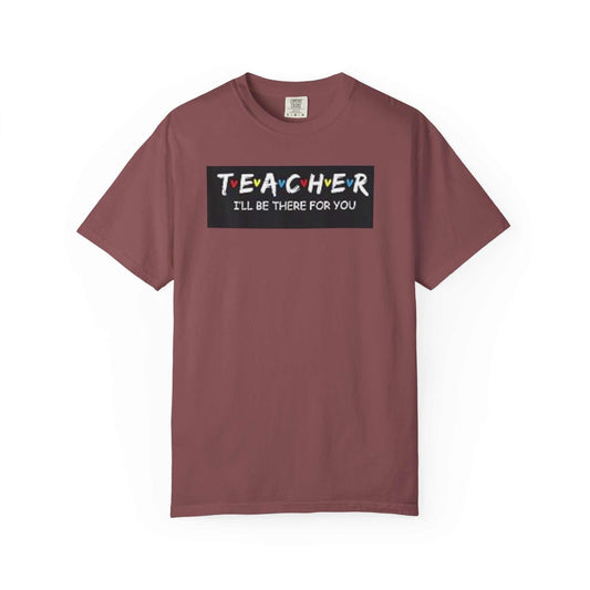 Unisex garment-dyed t-shirt in soft-washed cotton, relaxed fit.