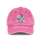Vintage Embroidered Cap - Casual Style Hat