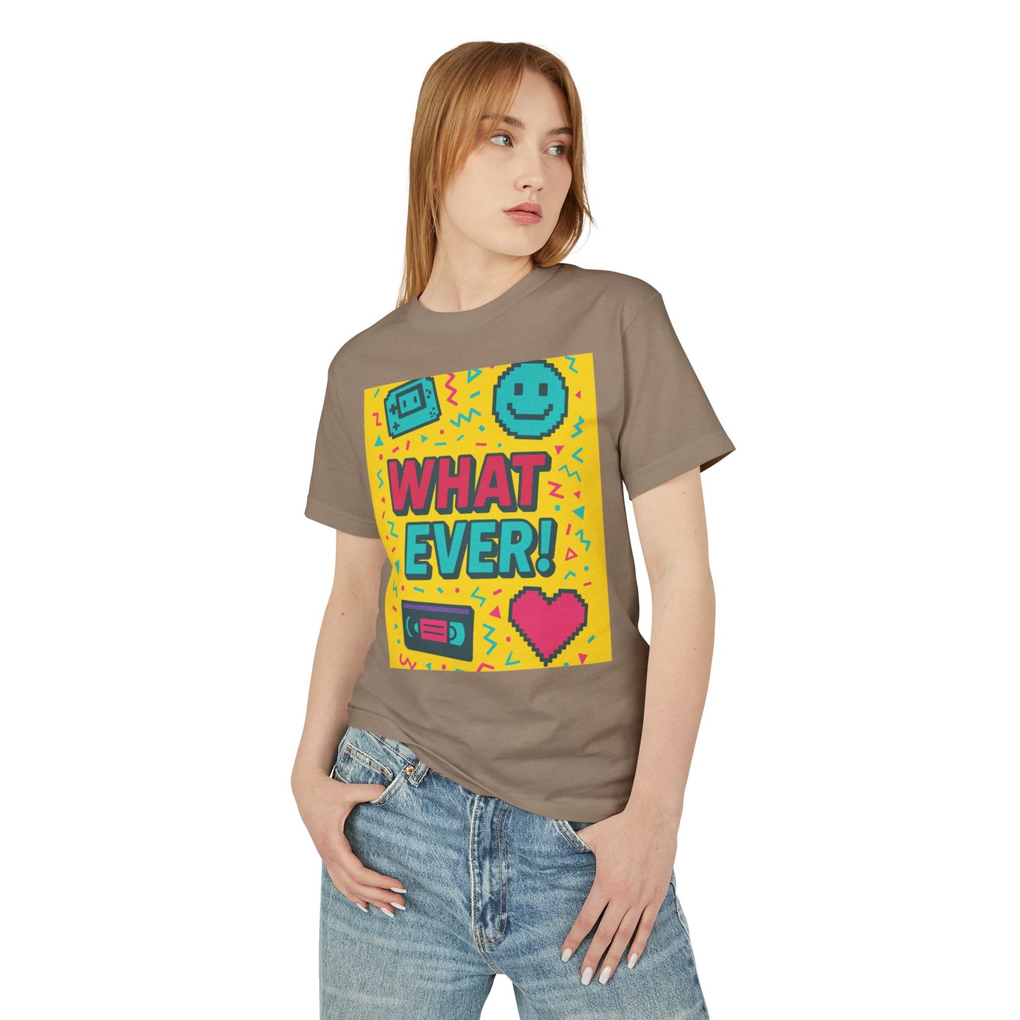Vibrant Retro Graphic Tee, Perfect for Casual Outings, Gifts for Friends, Summer Fun, 90s Nostalgia T-Shirt, Everyday Wear