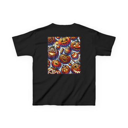 Kids Halloween Cotton Tee, Cute Spooky Shirt for Children, Fall Festive Wear, Trick or Treat Top, Halloween Costume T-Shirt