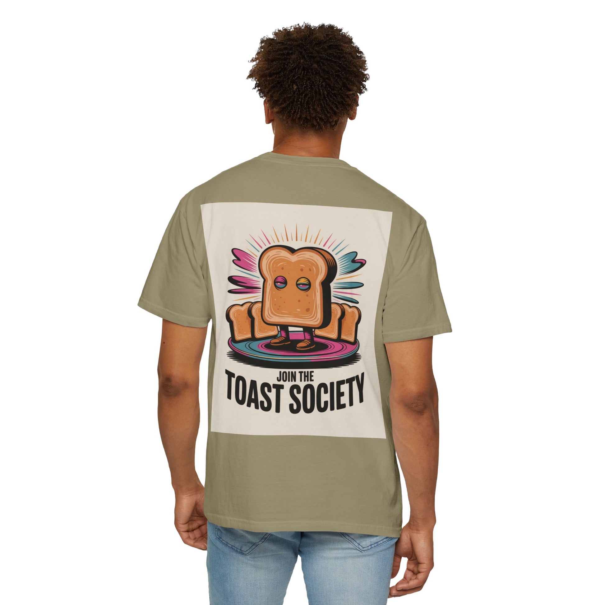Toast Society Graphic Tee, Fun Unisex T-Shirt for Food Lovers, Perfect Gift for Bread Enthusiasts & Casual Wear - Toddcraft