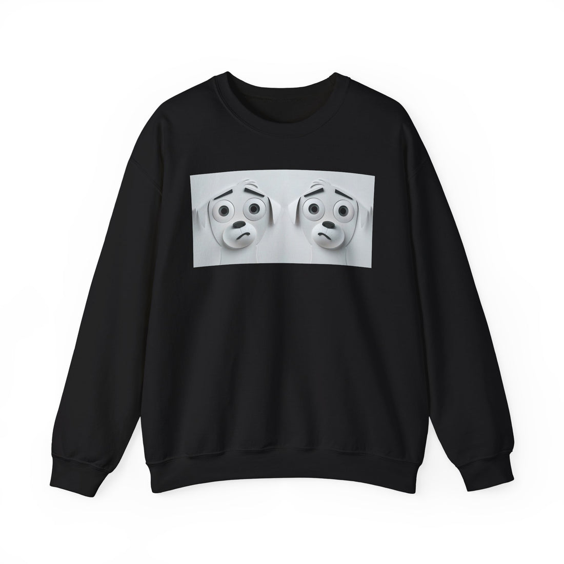 Sarcastic Dog Face 3D Sweatshirt