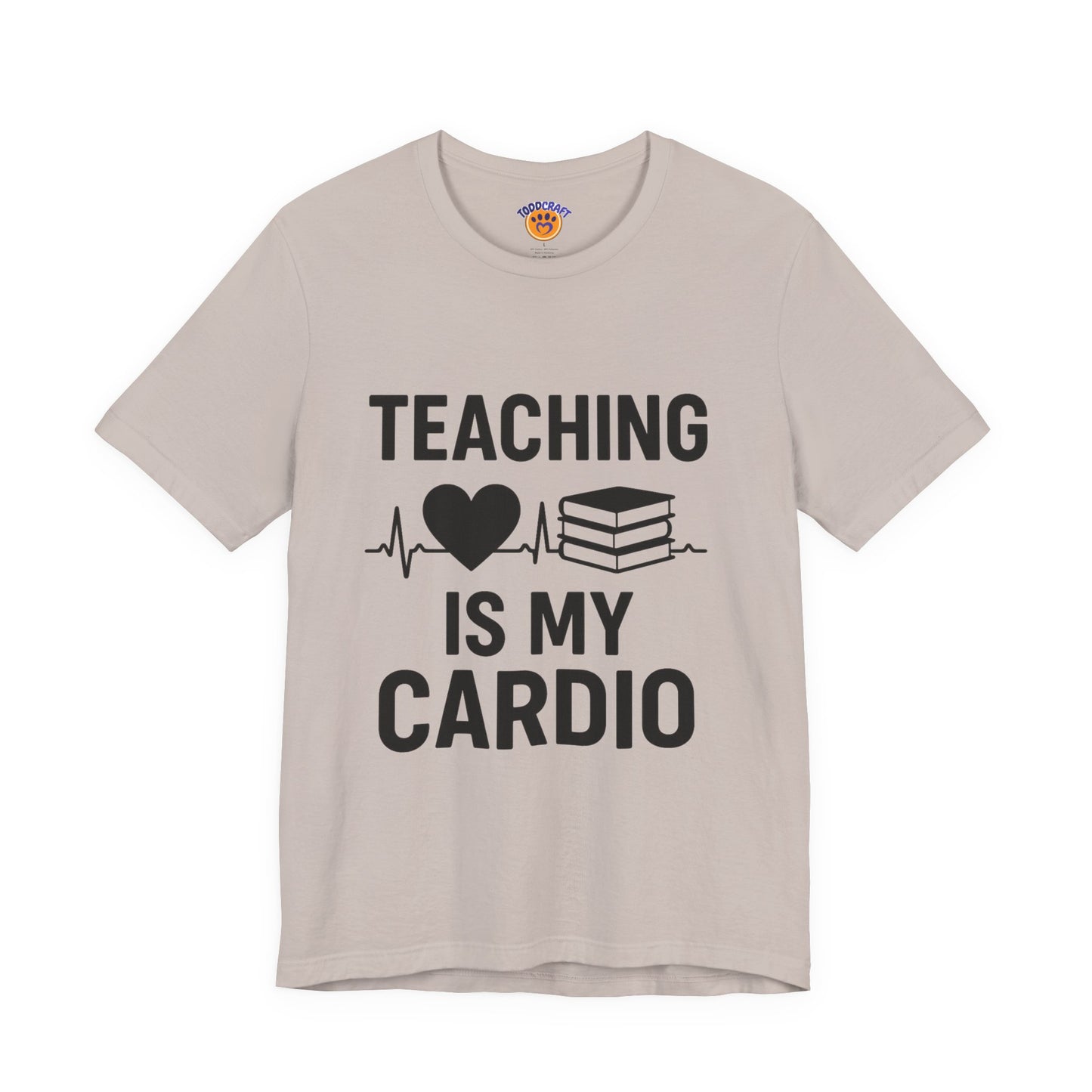 Teaching Heartbeat T-Shirt | Perfect Gift for Teachers | Fun Classroom Wear | Teacher Appreciation Day | Back to School - Toddcraft