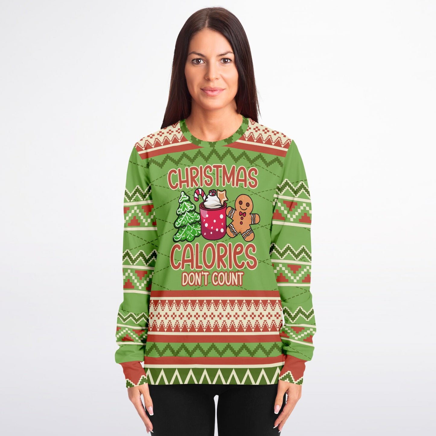Christmas Calories Don’t Count Sweatshirt - Toddcraft