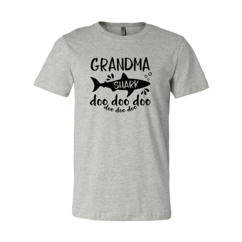 Grandma Shark Doo Doo Doo T-Shirt - Funny Grandma Gift Tee