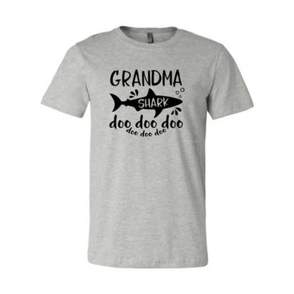 Grandma Shark Doo Doo Doo T-Shirt - Funny Grandma Gift Tee