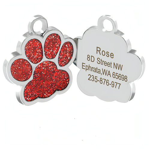 Personalized Pet ID Tags - Custom Engraved Dog & Cat Tags