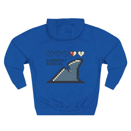 Hoodie — Pixel Wave "Current Status" Gamer Hoodie