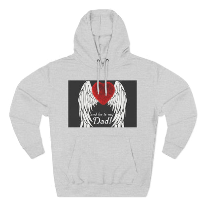 Heartfelt Dad Memorial Hoodie, Comfort Wear, Grief Support, Dad Tribute, Gift for Father's Day, Sympathy Gift