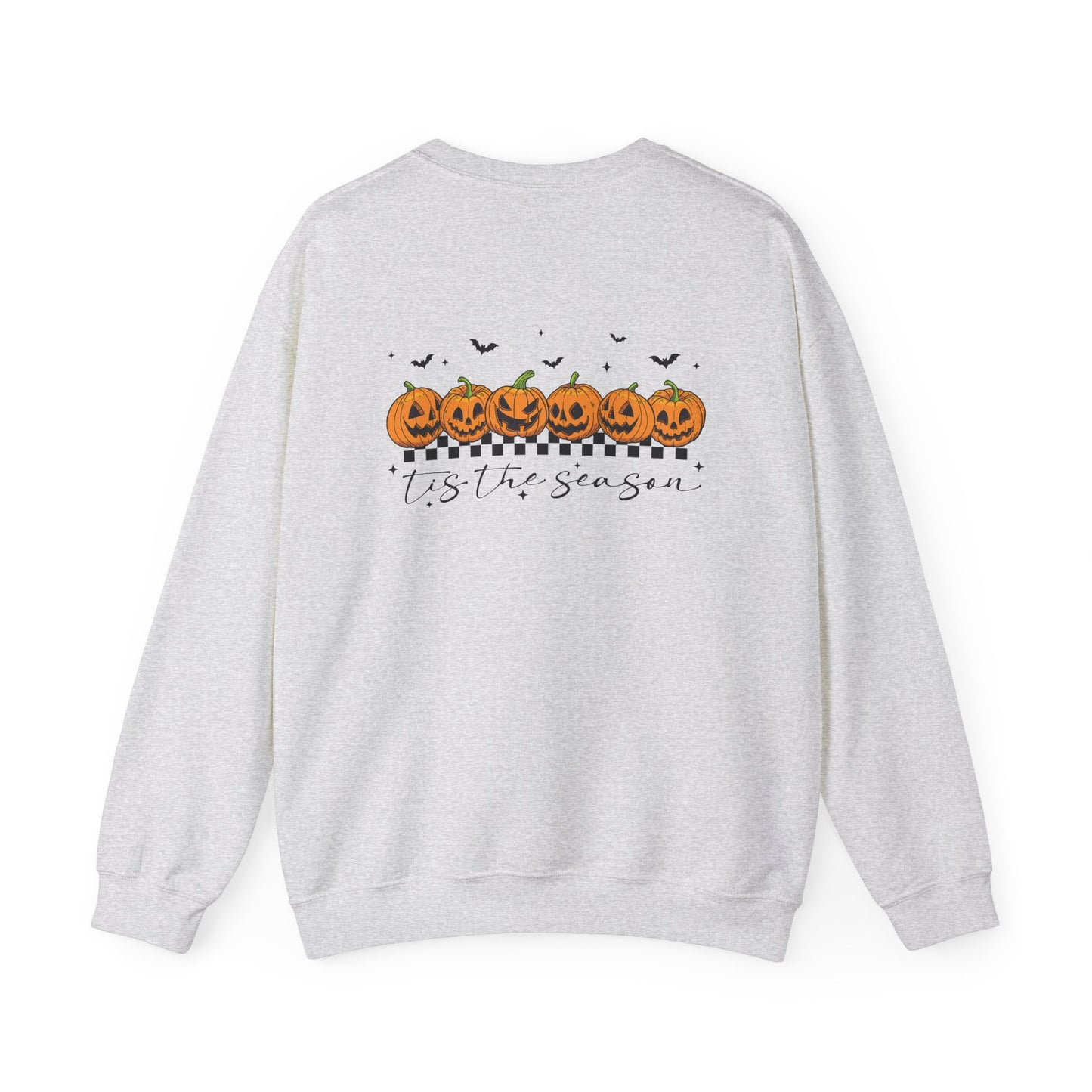 Halloween Pumpkin Crewneck Sweatshirt, Cozy Fall Sweatshirt, Unisex Halloween Apparel, Pumpkin Lover Gift, Spooky Season Clothing - Toddcraft