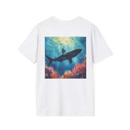 Shark Underwater Art T-Shirt