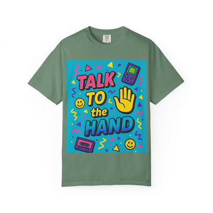 Retro Graphic T-Shirt, Fun 90s Nostalgia Tee, Unisex Casual Wear, Gift for Friends, Vibrant Streetwear, Summer Party Outfit