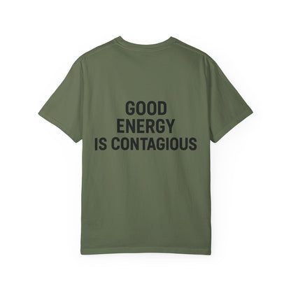 Good Energy Unisex T-Shirt, Positive Vibes Tee, Casual Summer Shirt, Gift for Friends, Inspirational Apparel