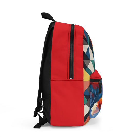 Whimsical Fox Backpack with Vibrant Design, Cute Schoolbag for Kids, Nature Lover's Tote, Perfect Gift for Wildlife Enthusiasts, [...]