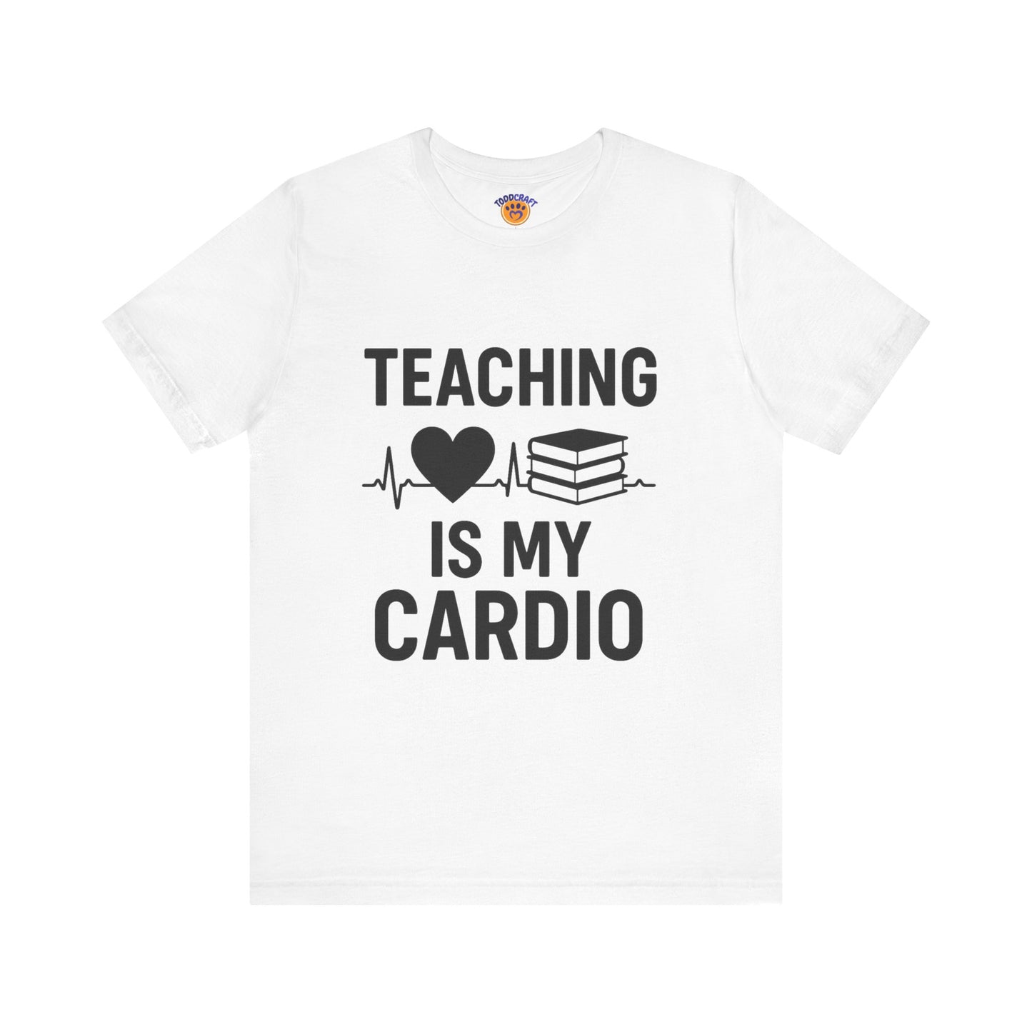 Teaching Heartbeat T-Shirt | Perfect Gift for Teachers | Fun Classroom Wear | Teacher Appreciation Day | Back to School - Toddcraft