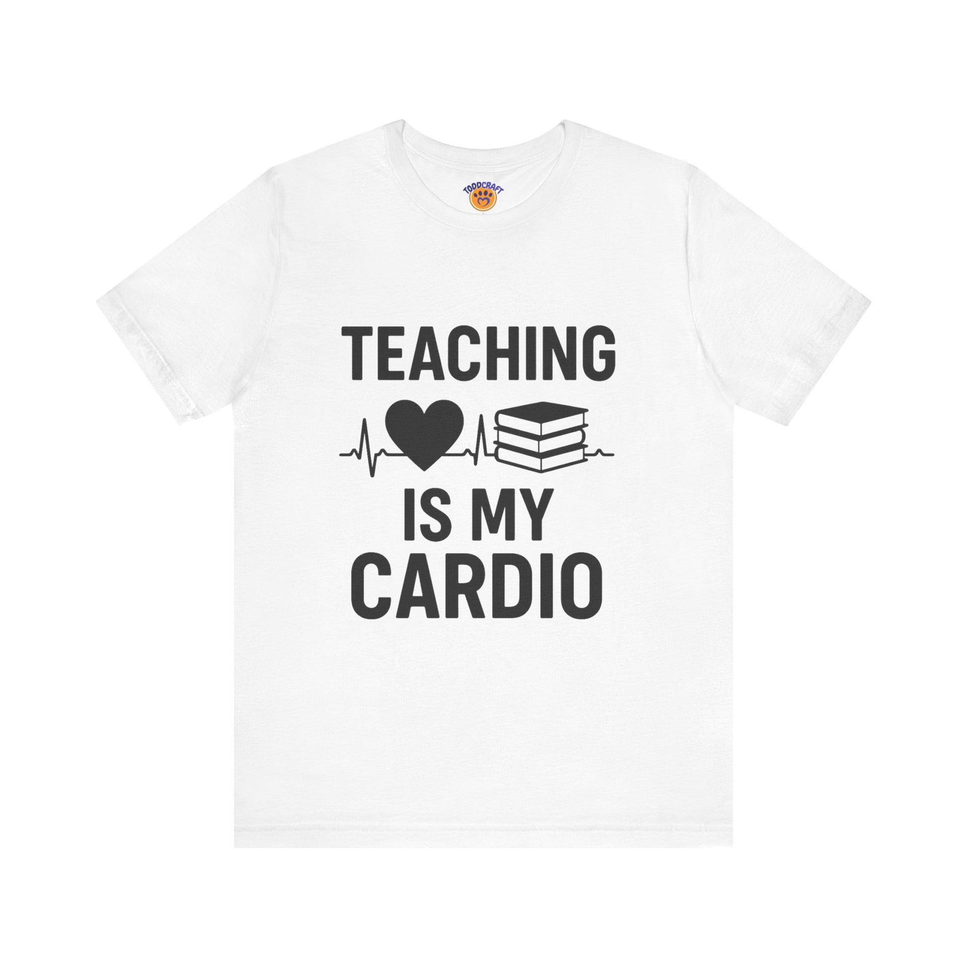 Teaching Heartbeat T-Shirt | Perfect Gift for Teachers | Fun Classroom Wear | Teacher Appreciation Day | Back to School - Toddcraft