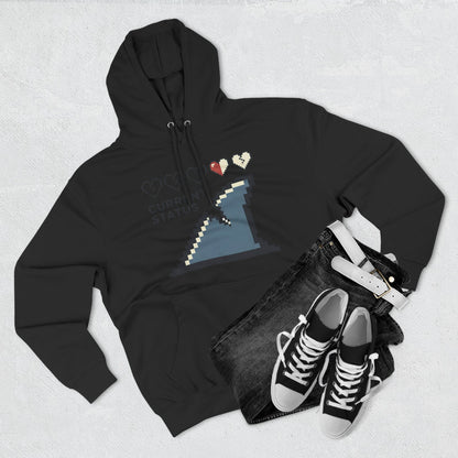 Hoodie — Pixel Wave "Current Status" Gamer Hoodie