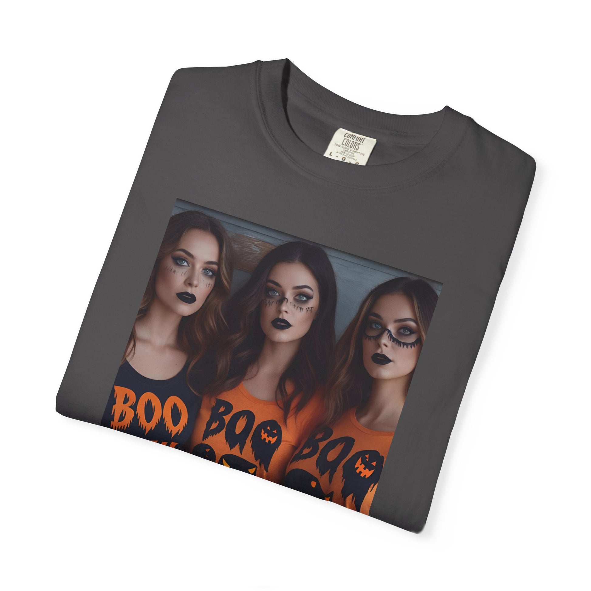 Boo Crew T-Shirt, Halloween Costume, Unisex Tee, Fall Fashion, Spooky Party Apparel, Gift for Halloween Lovers - Toddcraft