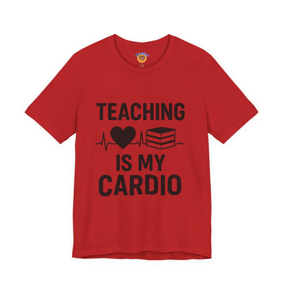 Teaching Heartbeat T-Shirt | Perfect Gift for Teachers | Fun Classroom Wear | Teacher Appreciation Day | Back to School - Toddcraft