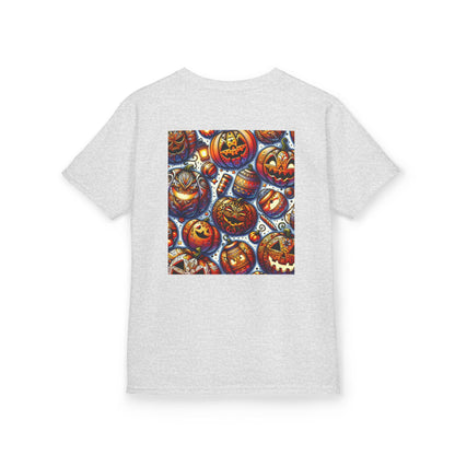 Kids Halloween Cotton Tee, Cute Spooky Shirt for Children, Fall Festive Wear, Trick or Treat Top, Halloween Costume T-Shirt