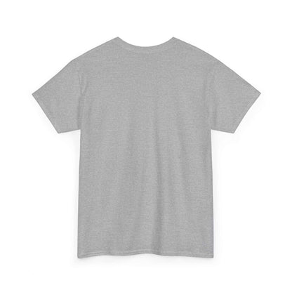 Unisex heavy cotton tee for dog lovers, classic fit, gray shirt.