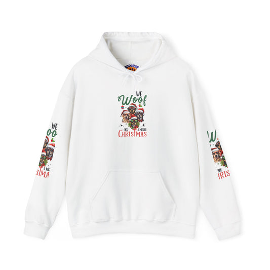 Christmas Dog Lovers Hoodie, Holiday Sweatshirt, Cute Pet Gift, Cozy Winter Apparel, Funny Xmas Sweatshirt, Warm Dog Mom Gift