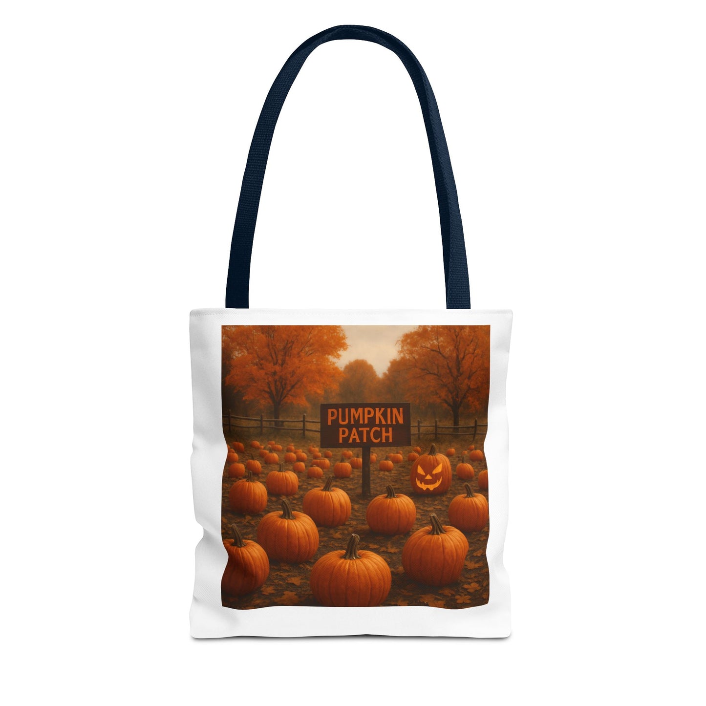 Autumn Pumpkin Patch Tote Bag, Fall Harvest Shopping Bag, Halloween Decor, Seasonal Gift for Pumpkin Lovers, Festival Tote - Toddcraft
