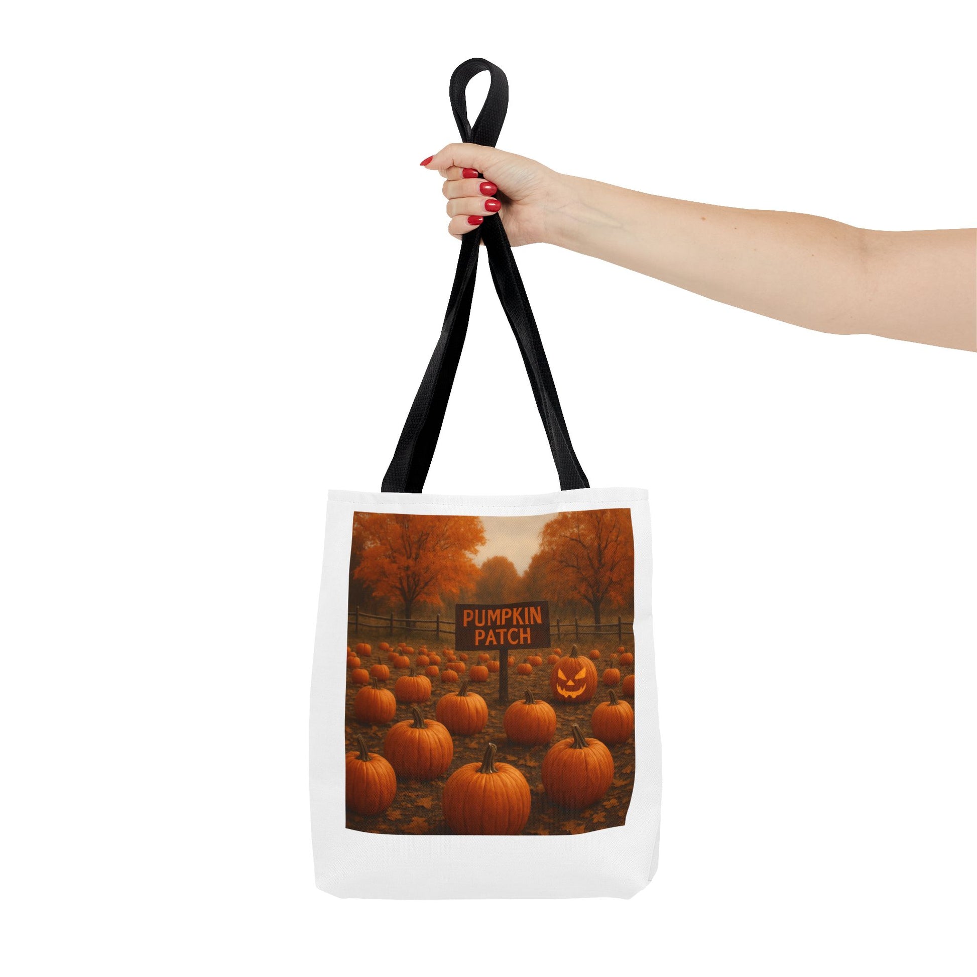 Autumn Pumpkin Patch Tote Bag, Fall Harvest Shopping Bag, Halloween Decor, Seasonal Gift for Pumpkin Lovers, Festival Tote - Toddcraft