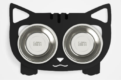 Anti-falling Cat Dog Feeding Water Bowl - Stainless Steel