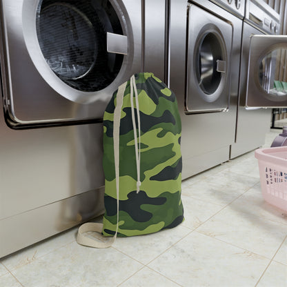 Tactical Camouflage Laundry Bag | Rugged Storage for Civilians, Military & Vets