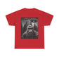 Bigfoot and flying saucers Unisex Heavy Cotton Tee - Size Variants ET